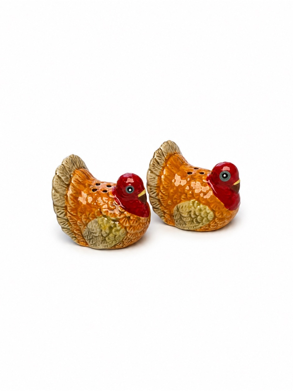 Salt and Pepper Shakers Turkeys ~ Fall Home Decor ~ Table Setting